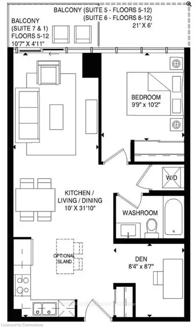 128 King Street N 1205, Waterloo, On N2j 0e9