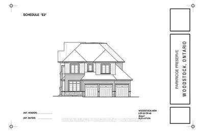 328 (lot 35) Somme Street, Woodstock, On N4t 0k3