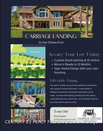 00 Carriage Landing Drive, Horton, ON K0J 1Y0