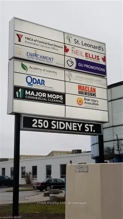 250 Sidney Street N, Belleville, On K8n 3z3