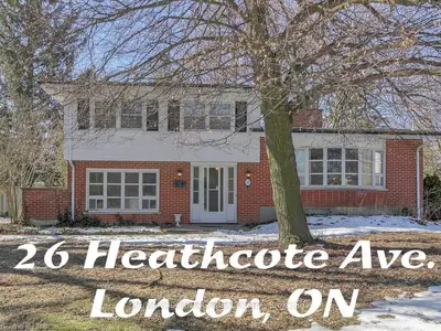 26 HEATHCOTE Avenue, London North, ON N6G 1V4
