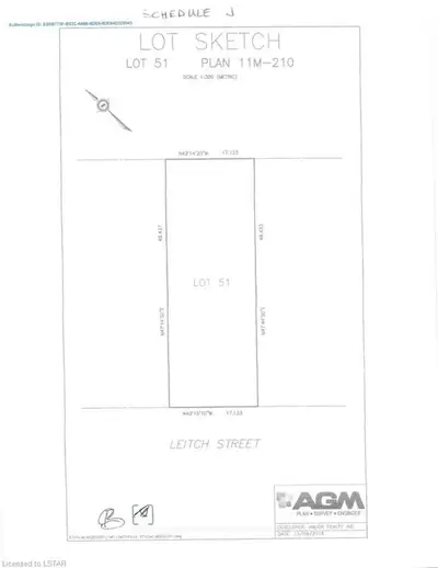 Lot 51 Leitch Street, Dutton/dunwich, On N0l 1j0