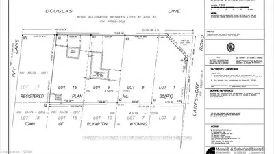 LOT 8 DOUGLAS Line, Plympton-Wyoming, ON N0N 1J0