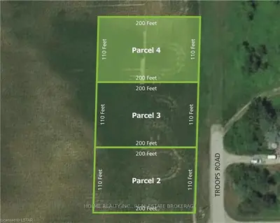 22661 TROOPS Road Parcel 4, Strathroy-Caradoc, ON N0L 1W0