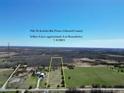Ptlt 56 Jericho Road, Prince Edward County, On K0k 1w0