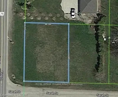 Lot 21 Sarah Street, Lambton Shores, On N0m 2n0