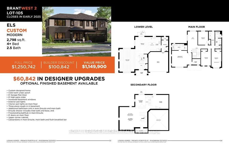 45 Bee Crescent Lot 102, Brantford, ON N3T 0V7