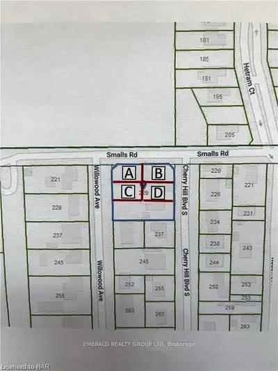 229 Cherry Hill (lot 1) Boulevard, Fort Erie, On L0s 1b0