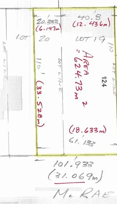 LOT 19 & PART LOT 20 MCRAE Avenue, Port Colborne, ON L3K 2A8