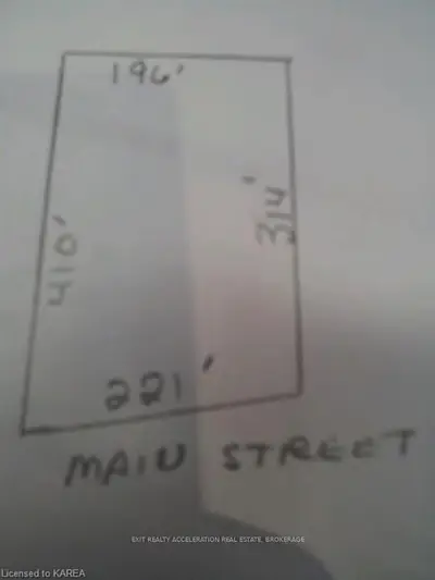 0 W Main Street, Deseronto, On K0k 1x0