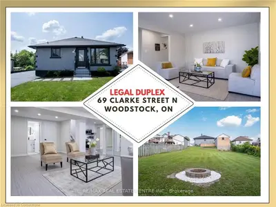 69 Clarke Street N, Woodstock, On N4s 7m4