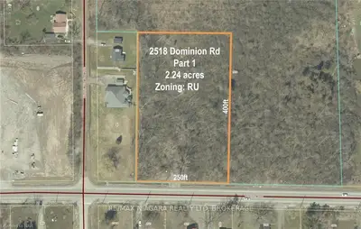 2518-pt Lot 1 Dominion Road, Fort Erie, On L0s 1n0
