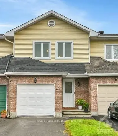 Att/Row/Townhouse in Barrhaven