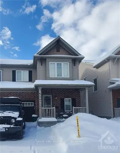 410 Montserrat Street, Stittsville - Munster - Richmond, On K2s 0l6