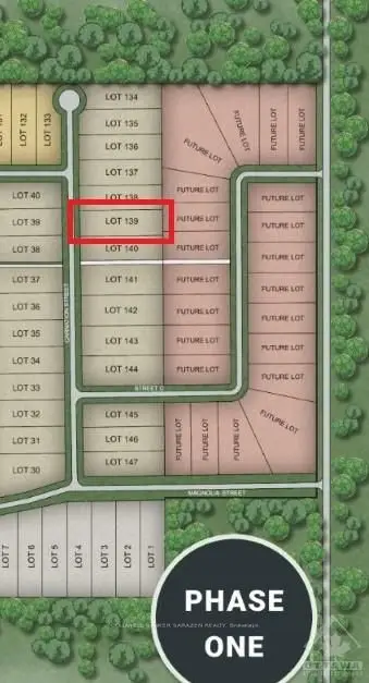 lot139 CARNATION Street, Clarence-Rockland, ON K4K 1K9