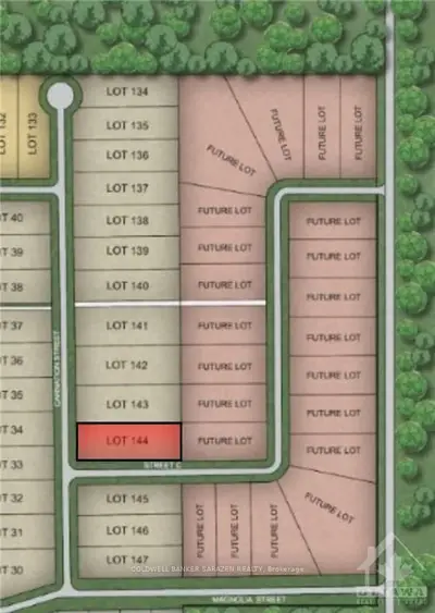 LOT 144 CARNATION Street, Clarence-Rockland, ON K4K 1K9