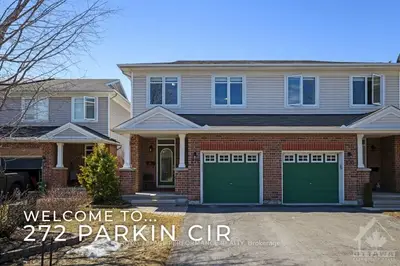 272 PARKIN Circle, Blossom Park - Airport and Area, ON K1T 4G8