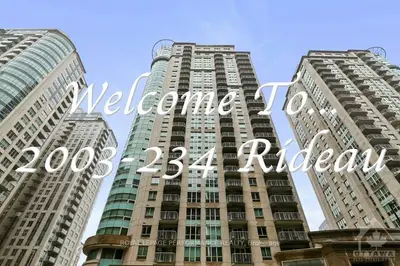 234 RIDEAU Street 2003, Lower Town - Sandy Hill, ON K1N 0A9