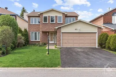 63 CASTLETHORPE Crescent, South of Baseline to Knoxdale, ON K2G 5P8