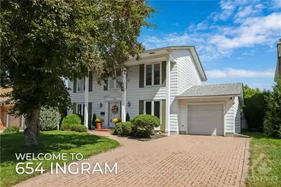 654 INGRAM Crescent, Beacon Hill North - South and Area, ON K1J 7A8